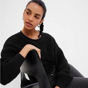 The GAP Shaker-Stitch Pocket Sweater